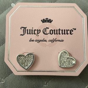 JUICY COUTURE PRETTY HEART EARRINGS